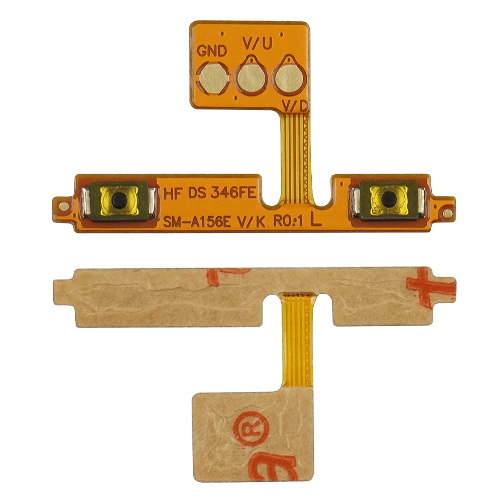 Шлейф Samsung SM-A156 Galaxy A15, кнопок звука (регуляции громкости), боковых клавиш, Original (PRC)