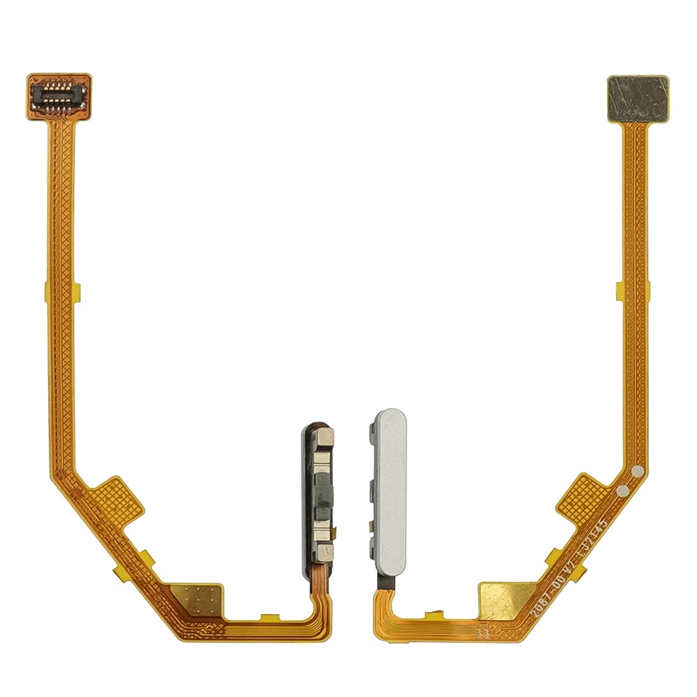 Шлейф Tecno Camon 19 Pro с белым сканером отпечатка пальца