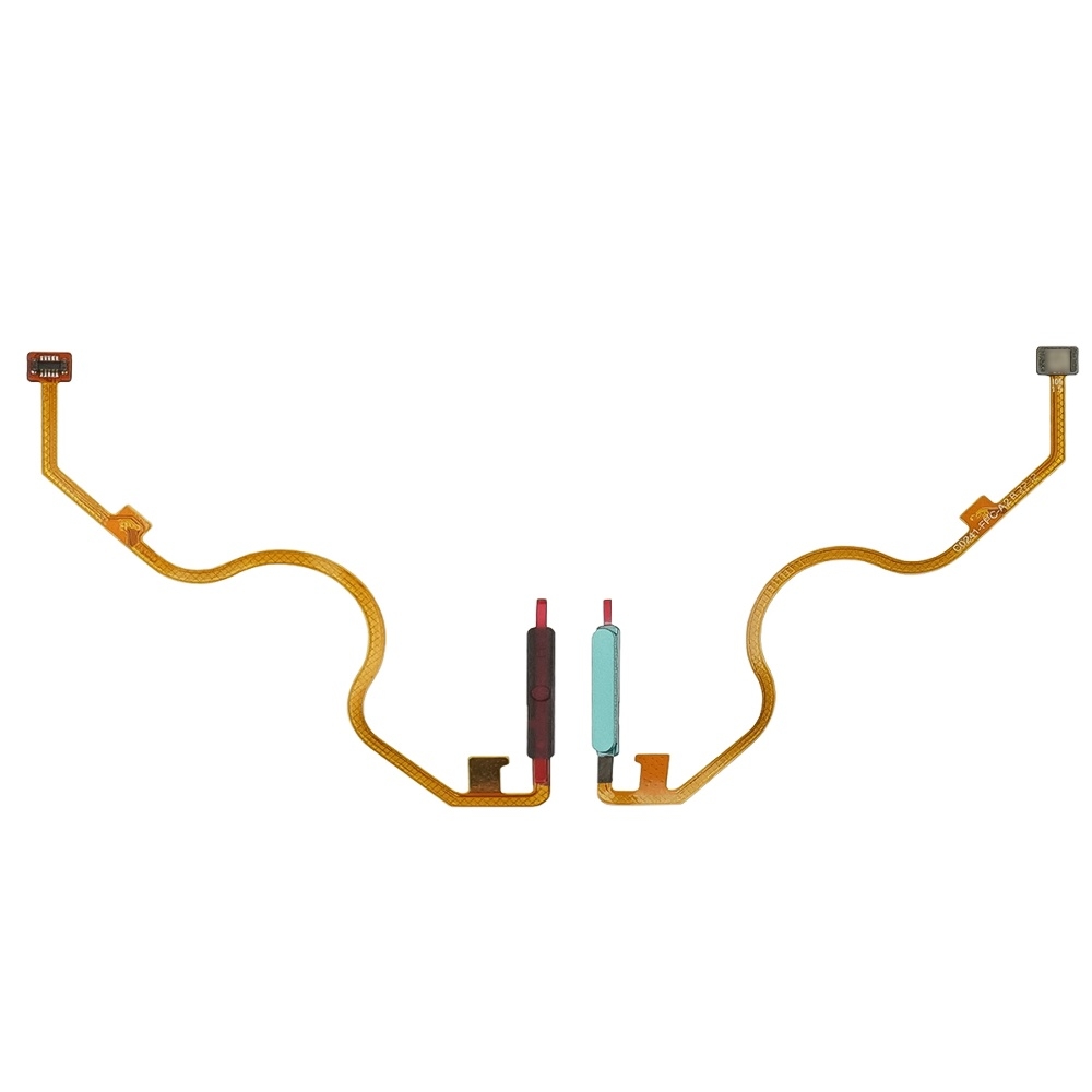 Шлейф Tecno Pova 4 с синим сканером отпечатка пальца