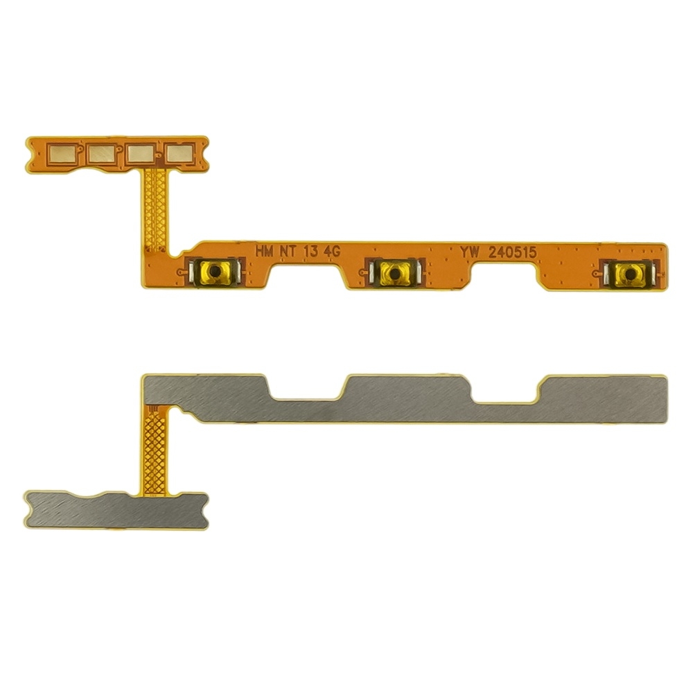 Шлейф Xiaomi Redmi Note 13 (4G), кнопки включения, кнопок звука (регуляции громкости), боковых клавиш, Original (PRC)