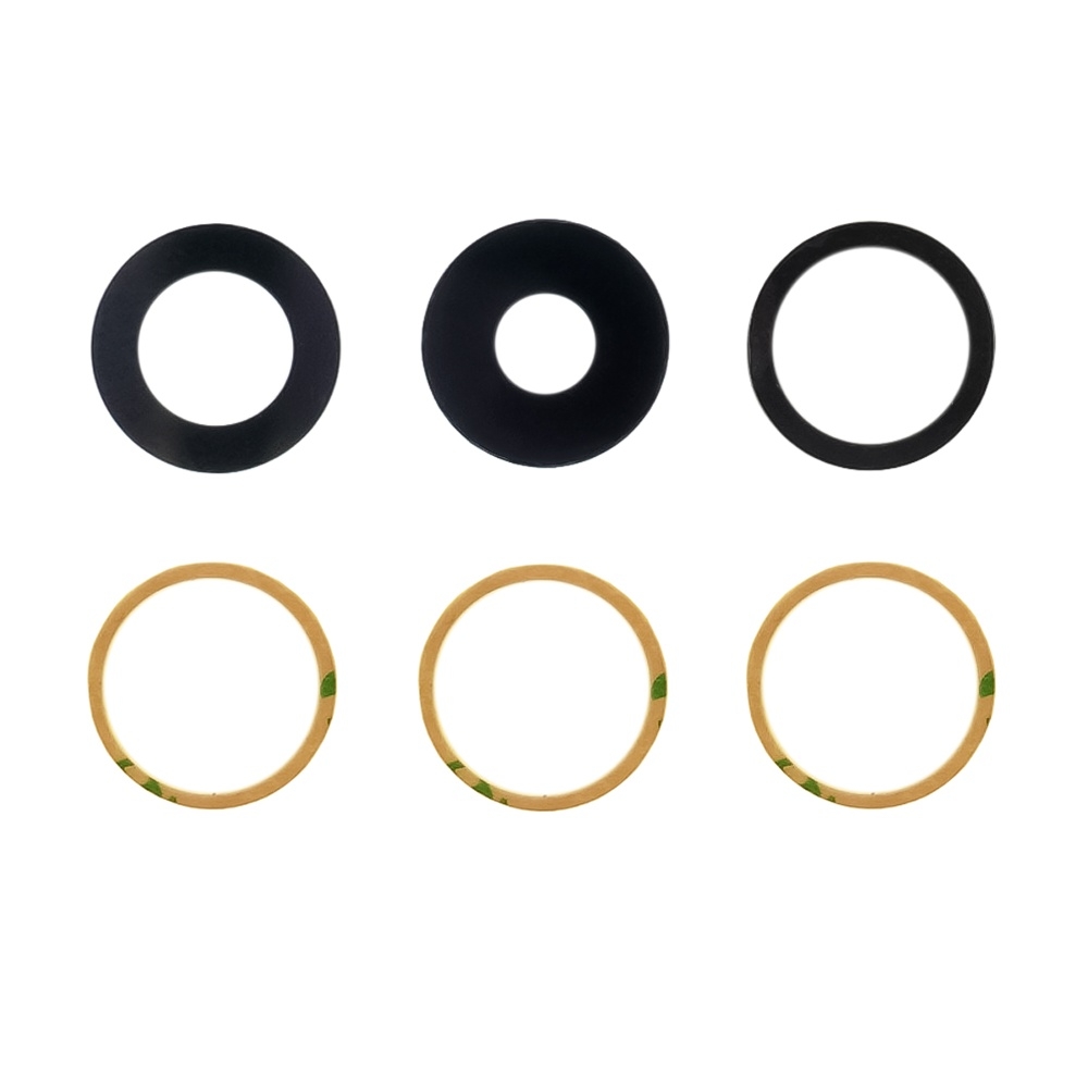 Стекло камеры для Apple iPhone 15 Pro (комплект 3 шт.) Original