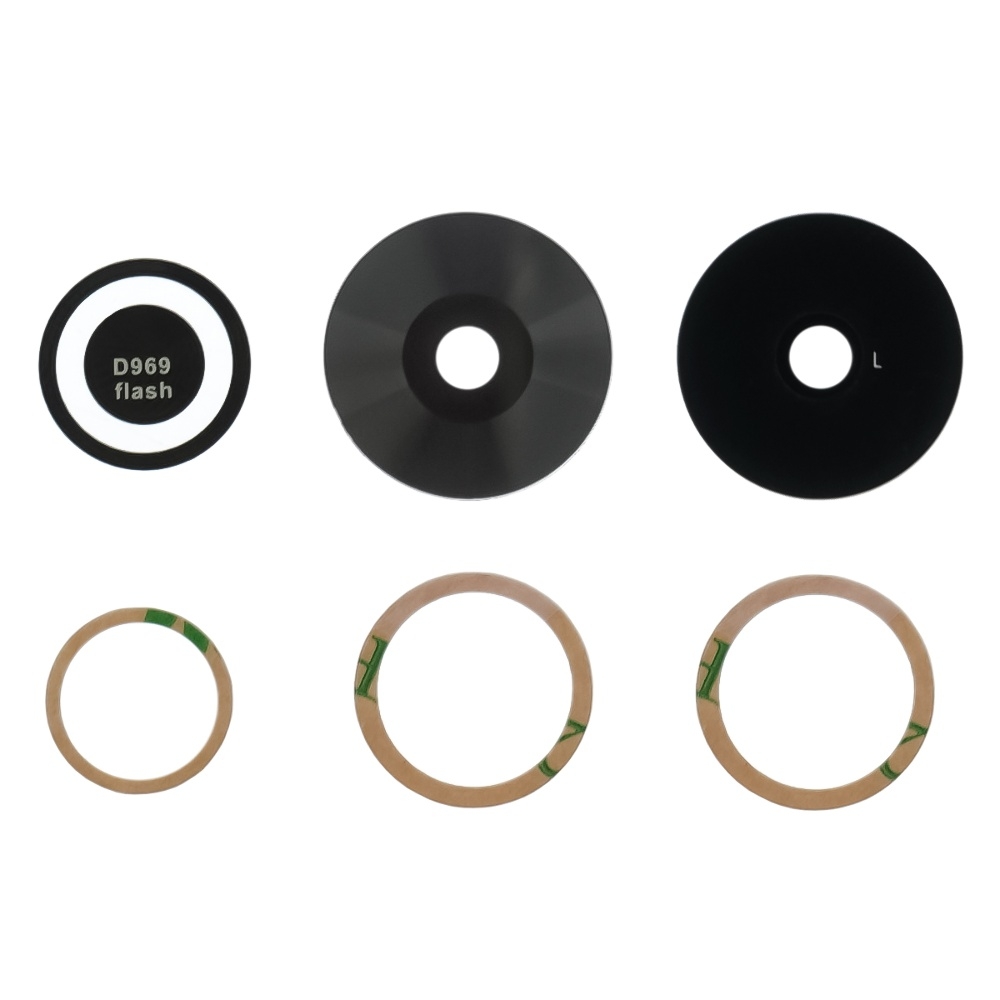 Стекло камеры для Xiaomi Redmi 13 (комплект 3 шт.)