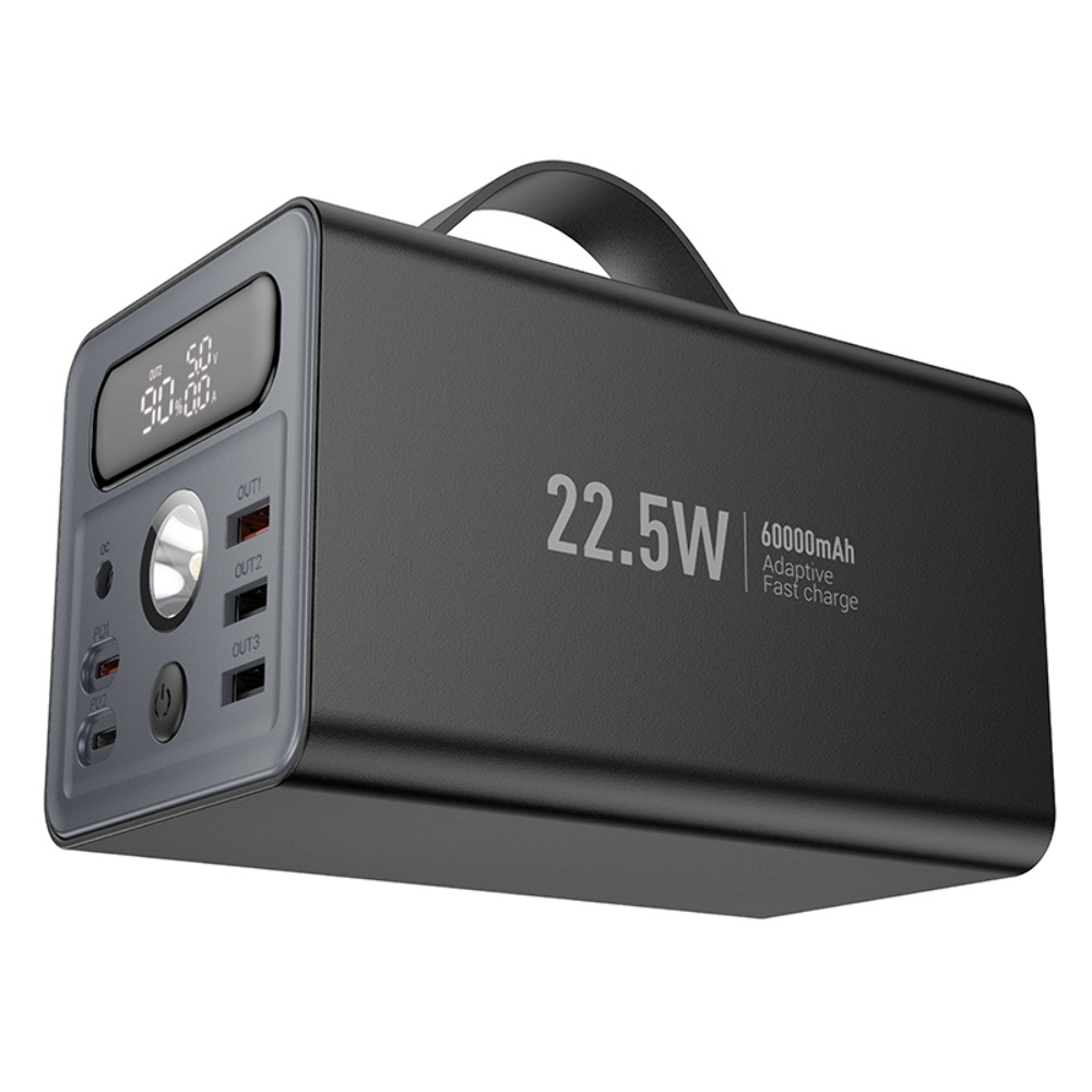 Power bank Hoco J138 60000mAh 22.5W PD 20W с дисплеем black