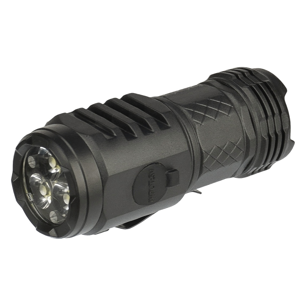 LED фонарик аккумуляторный L-S60 тройной 600 mAh black