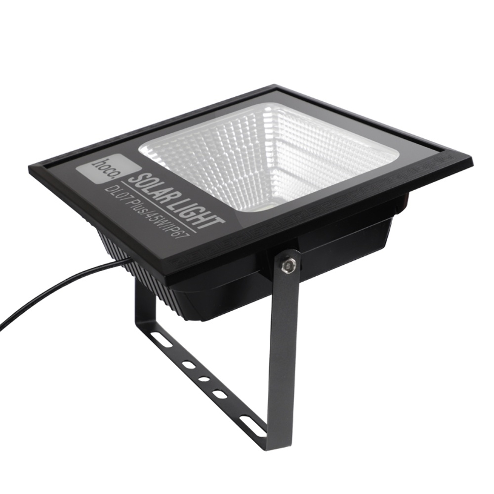 Уличный садовый светильник Hoco DL07 Plus на солнечной энергии 45W black