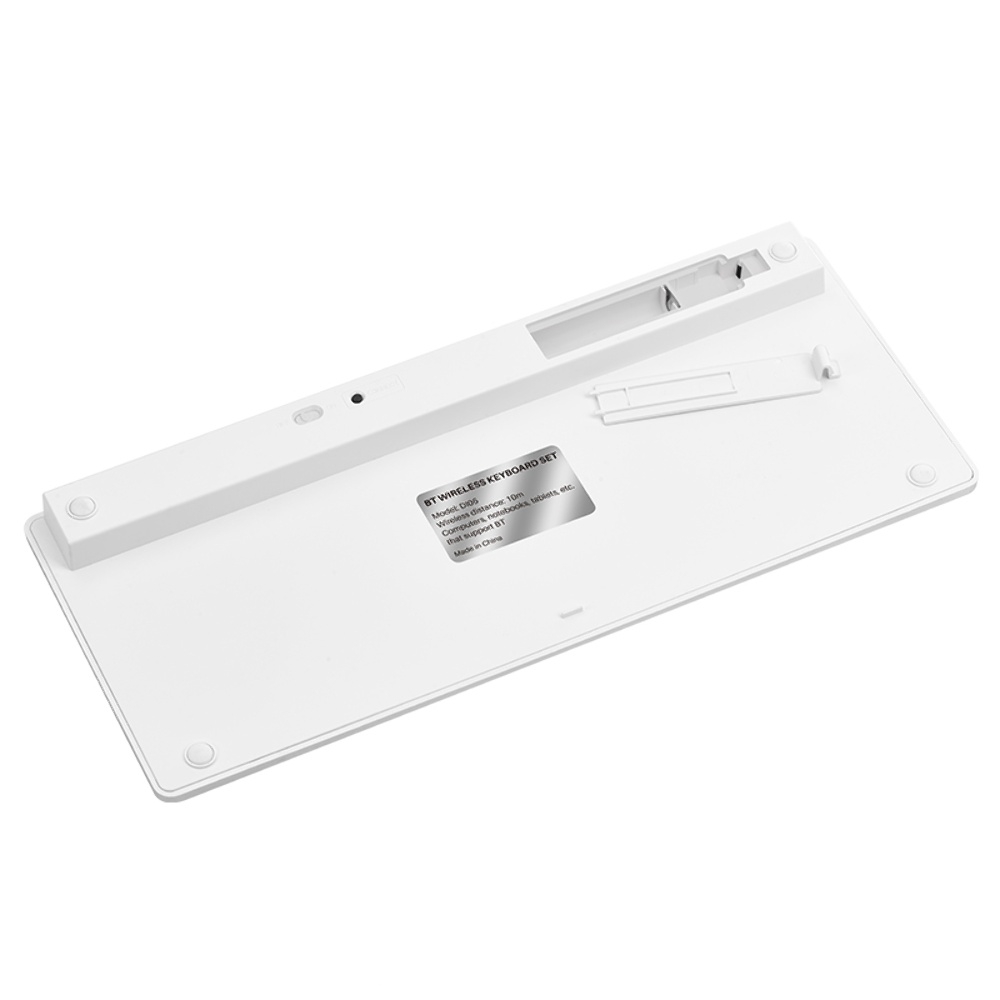 Комплект беспроводная клавиатура и мышь Hoco DI05 (ENG/ РУС) white