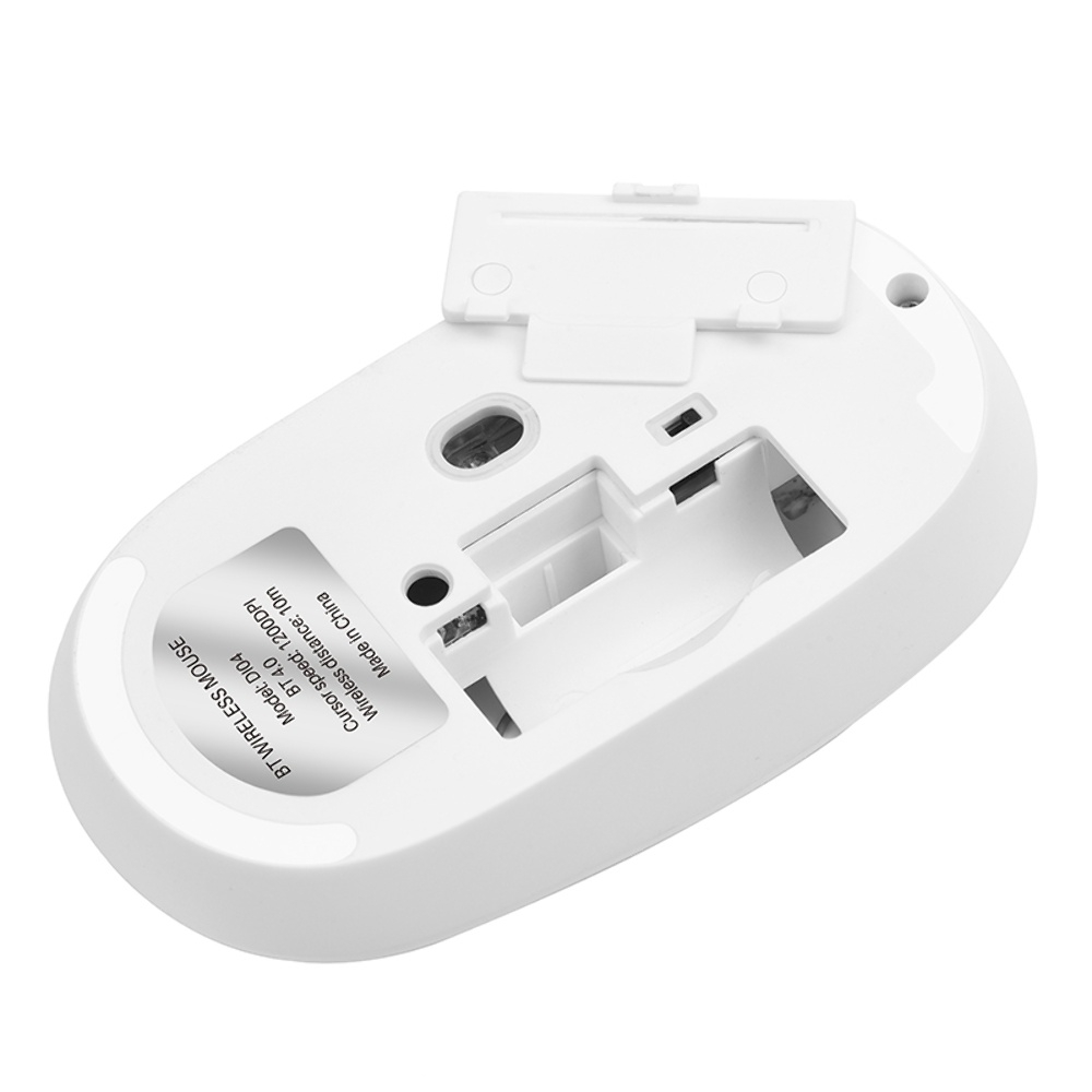 Комплект беспроводная клавиатура и мышь Hoco DI05 (ENG/ РУС) white