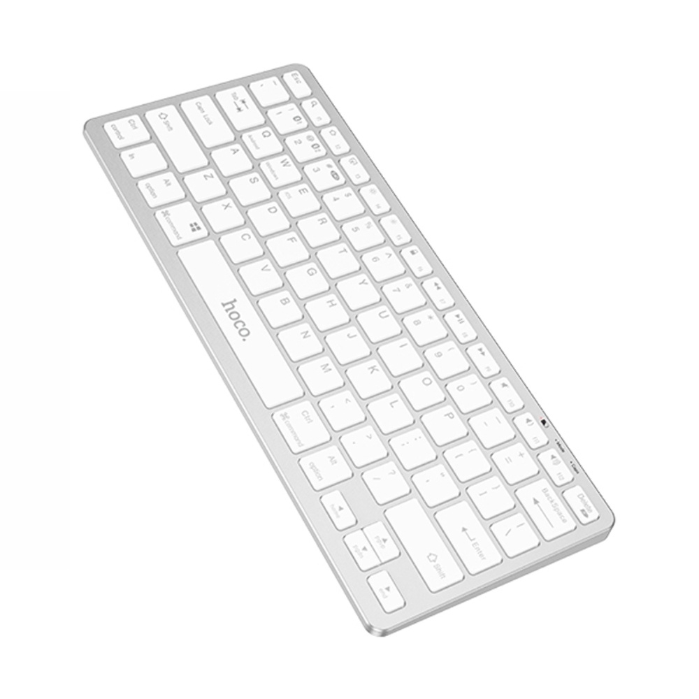 Клавиатура беспроводная Hoco GM32 (ENG) silver