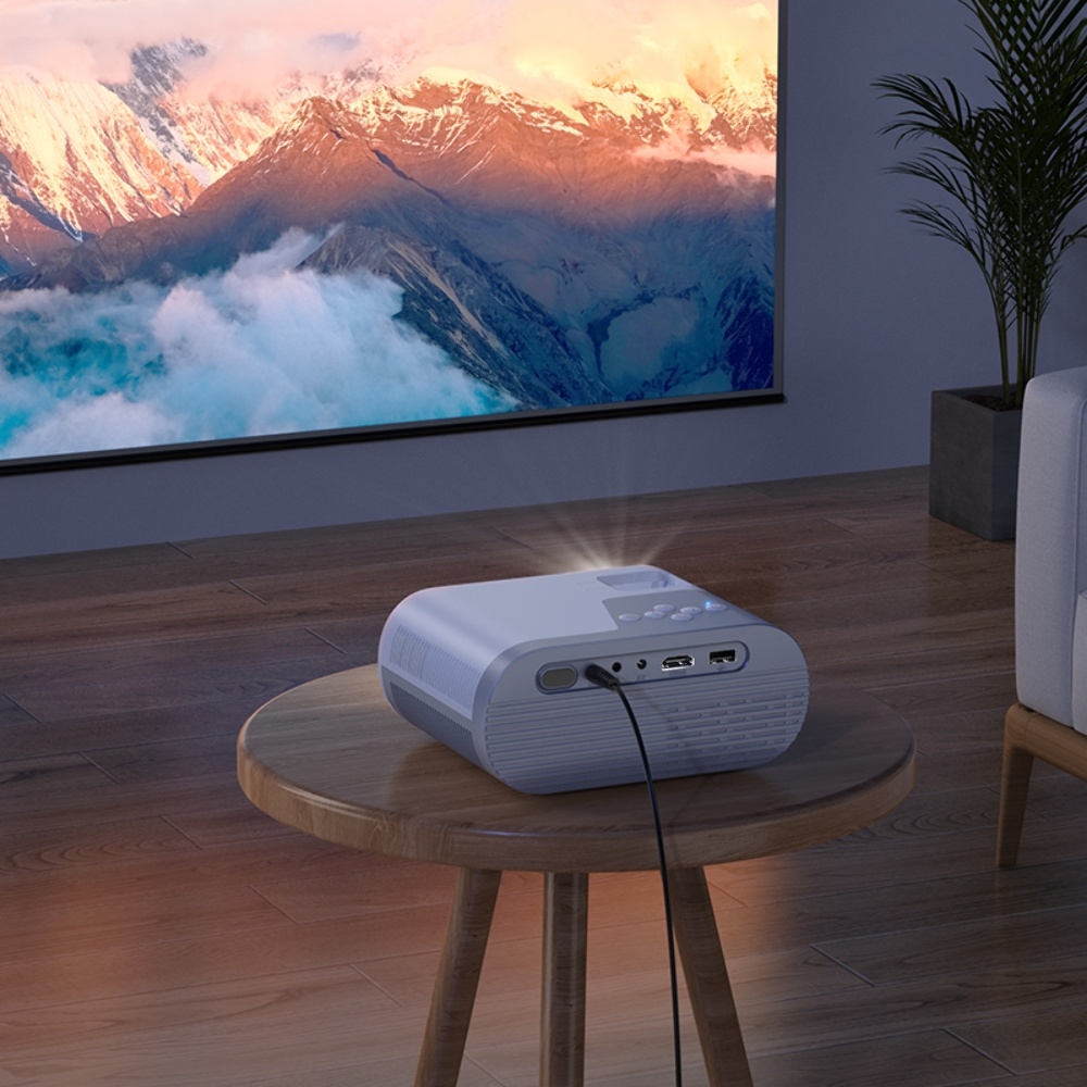 Проектор Hoco DT2 версия Android 720P gray white