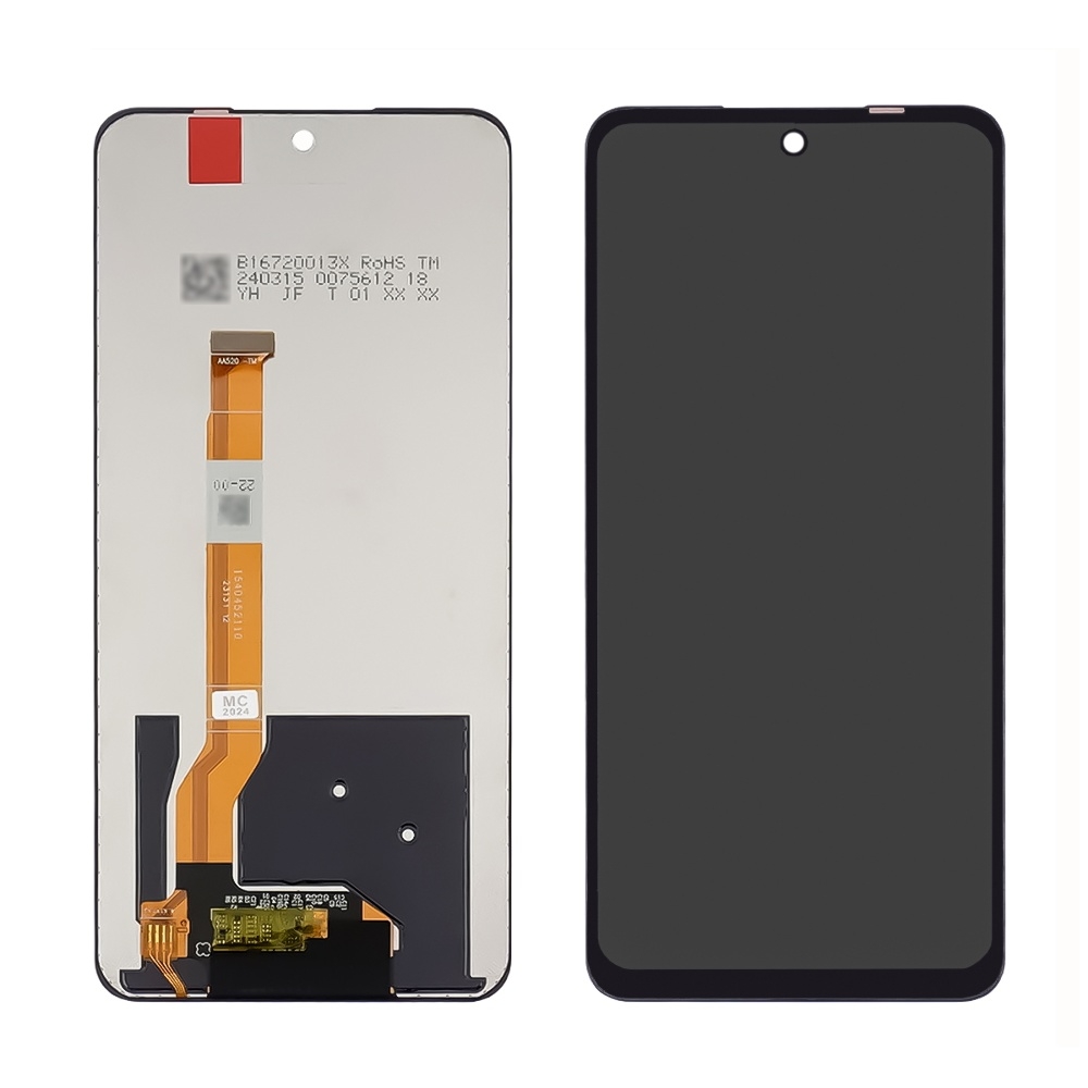 Дисплей Realme C67 4G, RMX3890, C67 5G, чорний | з тачскріном | High Copy | дисплейный модуль, экран