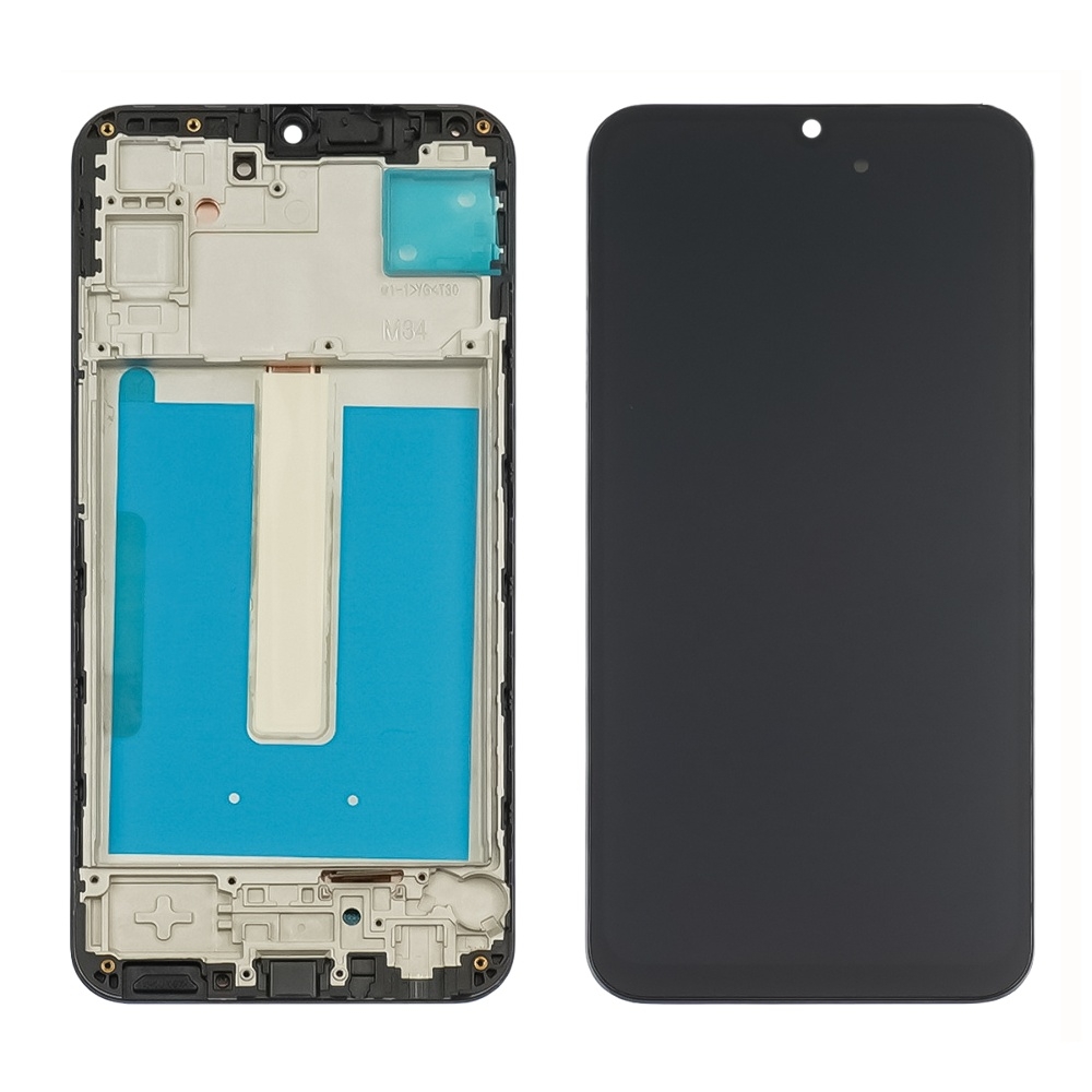 Дисплей Samsung SM-M346 Galaxy M34 5G, чорний | з тачскріном | в передній панелі | High Copy, OLED | дисплейный модуль, экран