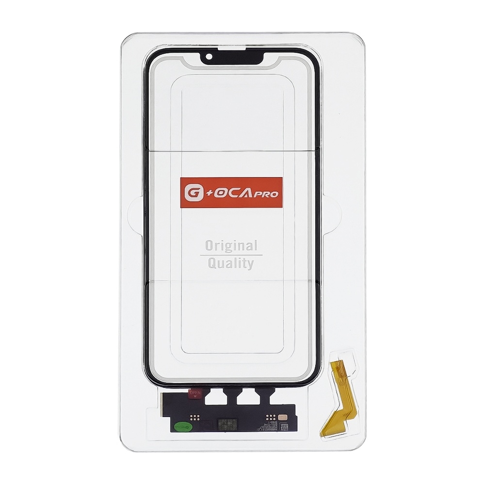 Тачскрин для Apple iPhone 13 Pro Max чёрное с рамкой G+OCA Pro