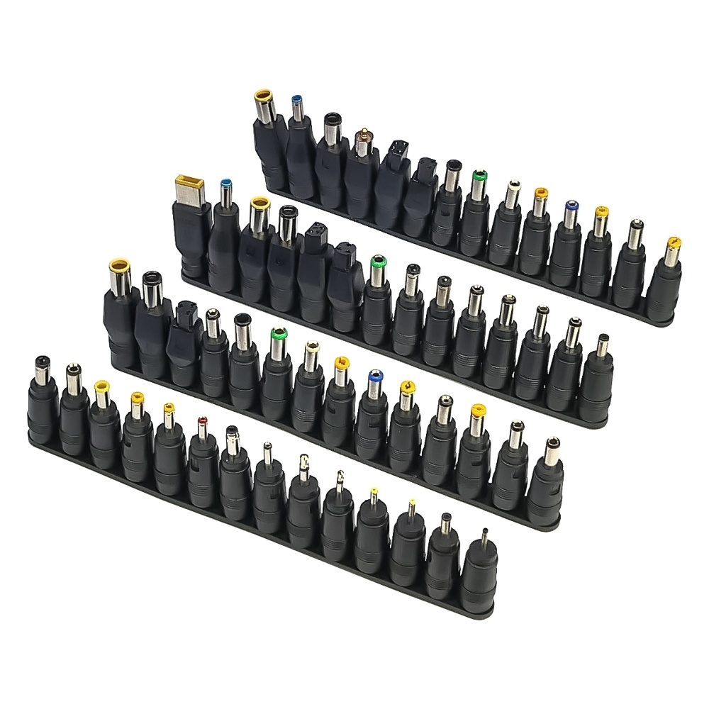 Набор переходников, 56 шт, для подключения ноутбуков и мониторов к лабораторным блокам питания