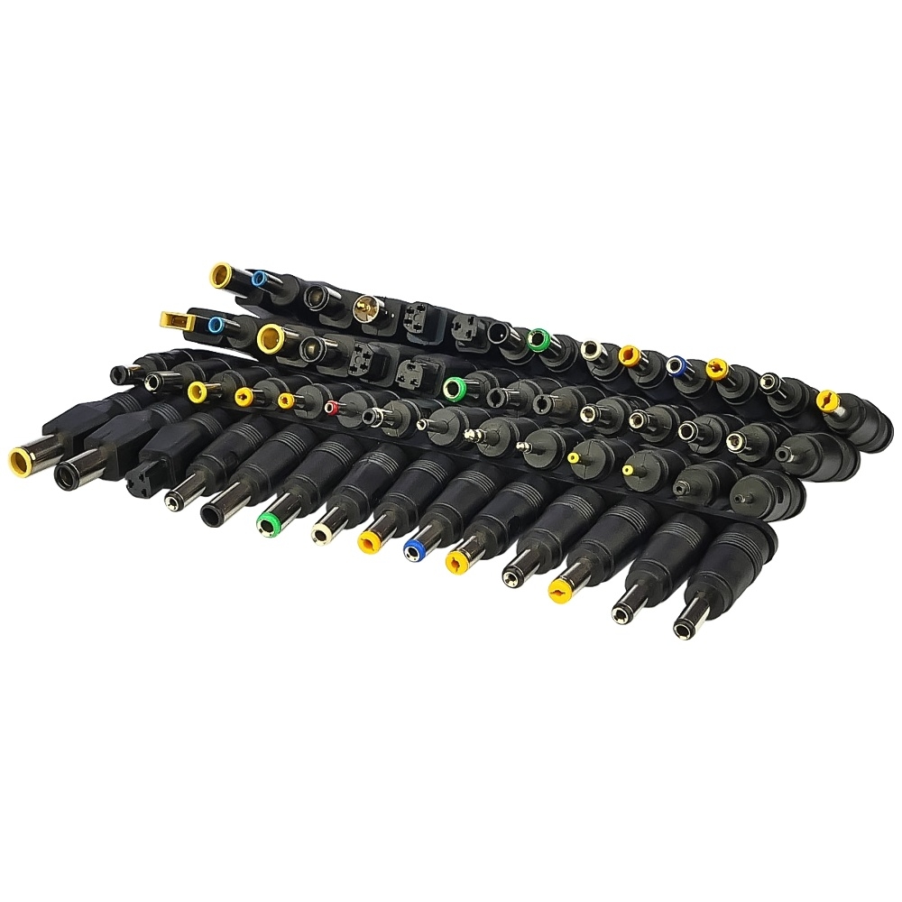 Набор переходников, 56 шт, для подключения ноутбуков и мониторов к лабораторным блокам питания