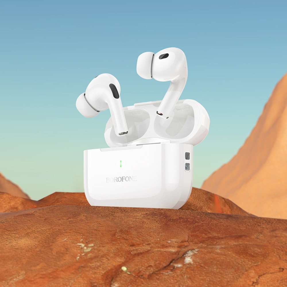 Беспроводные TWS наушники Borofone BW59 вакуумные white