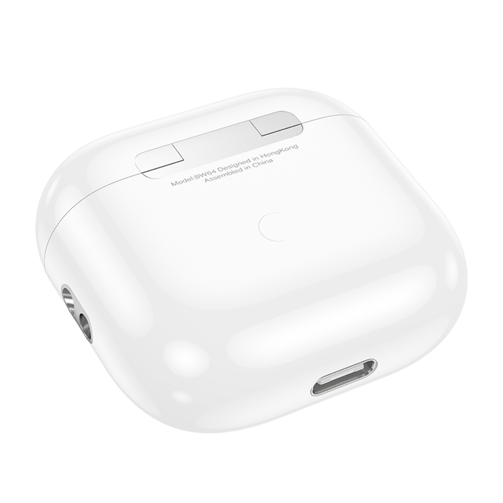 Беспроводные TWS наушники Borofone BW64 вкладыши white
