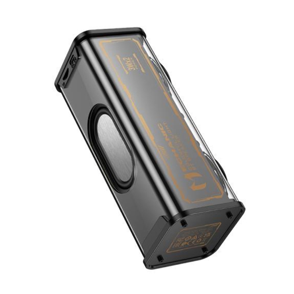 Портативная Bluetooth колонка Hoco DS60 с LED подсветкой black