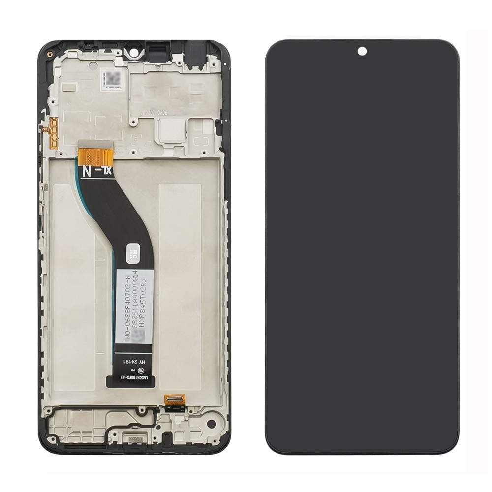 Дисплей Xiaomi Redmi 14C, 2409BRN2CA, 2409BRN2CG, 2409BRN2CY, 2411DRN47C, чорний | з тачскріном | в передній панелі | High Copy | дисплейный модуль, экран