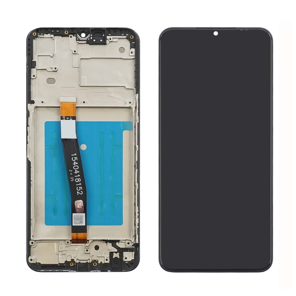 Дисплей Samsung SM-A226 Galaxy A22 5G, чорний | з тачскріном | в передній панелі | High Copy | дисплейный модуль, экран