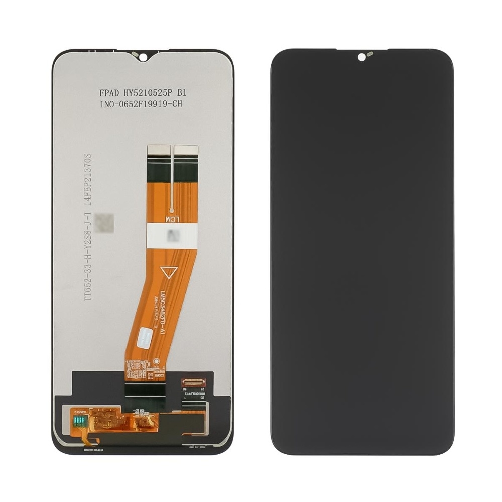 Дисплей Samsung SM-A025 (U/ A/ V/ G), чорний | з тачскріном | High Copy | дисплейный модуль, экран 163mm Service Pack