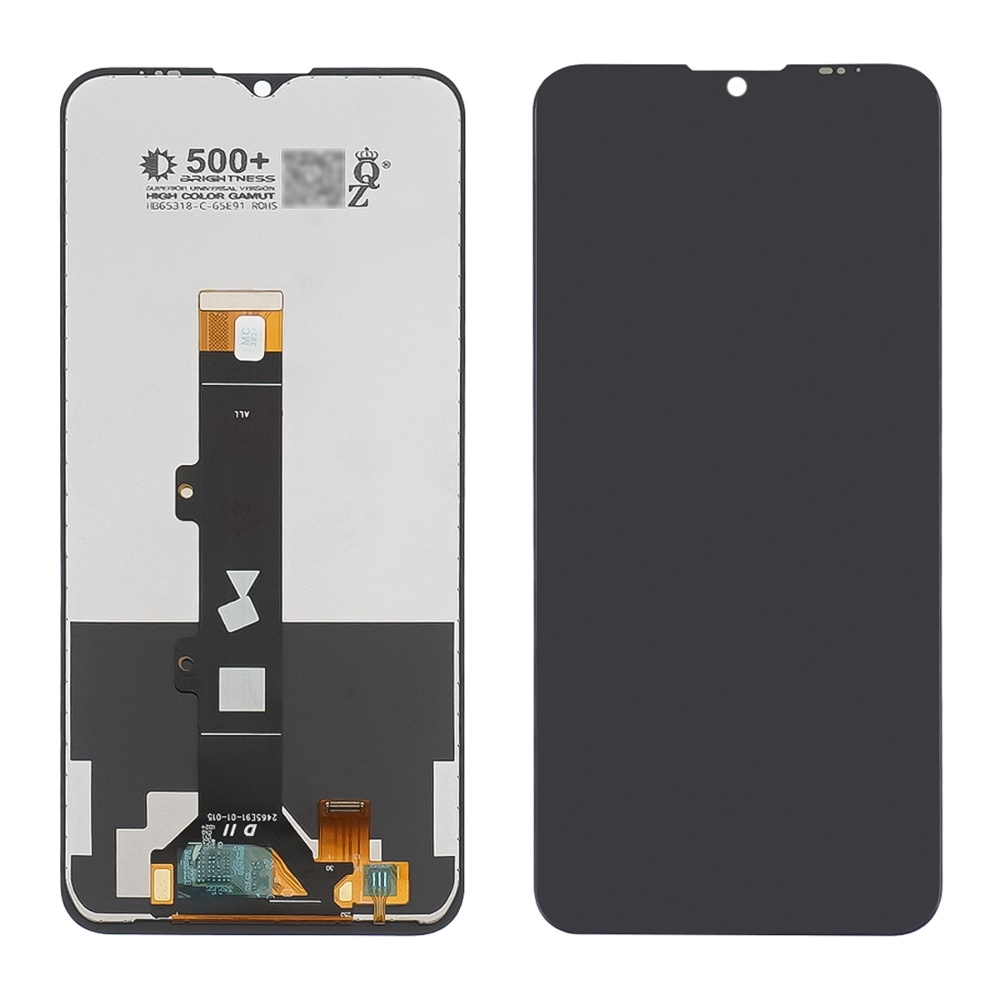 Дисплей Motorola G30, чорний | з тачскріном | High Copy | дисплейный модуль, экран