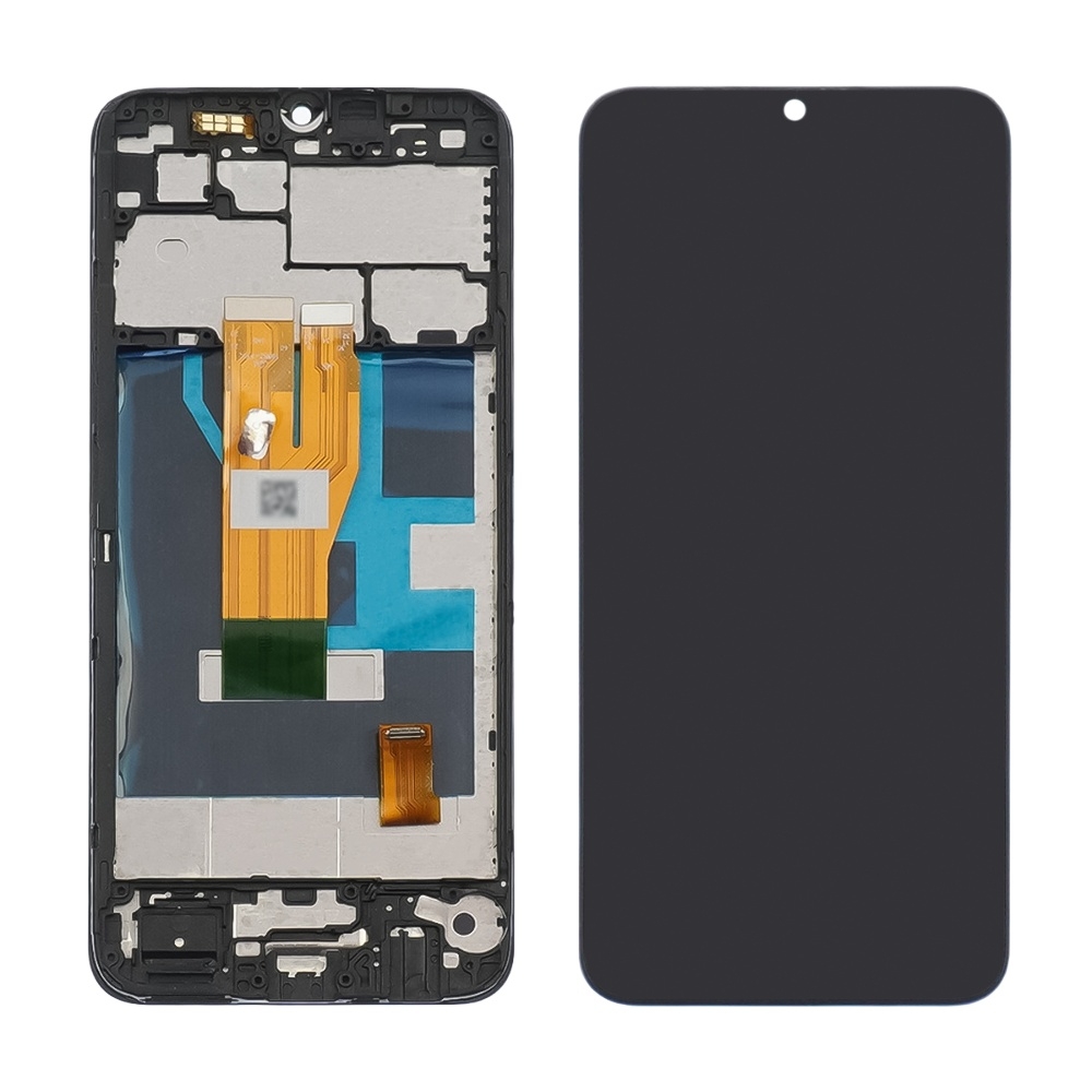 Дисплей Realme C30, чорний | з тачскріном | в передній панелі | High Copy | дисплейный модуль, экран