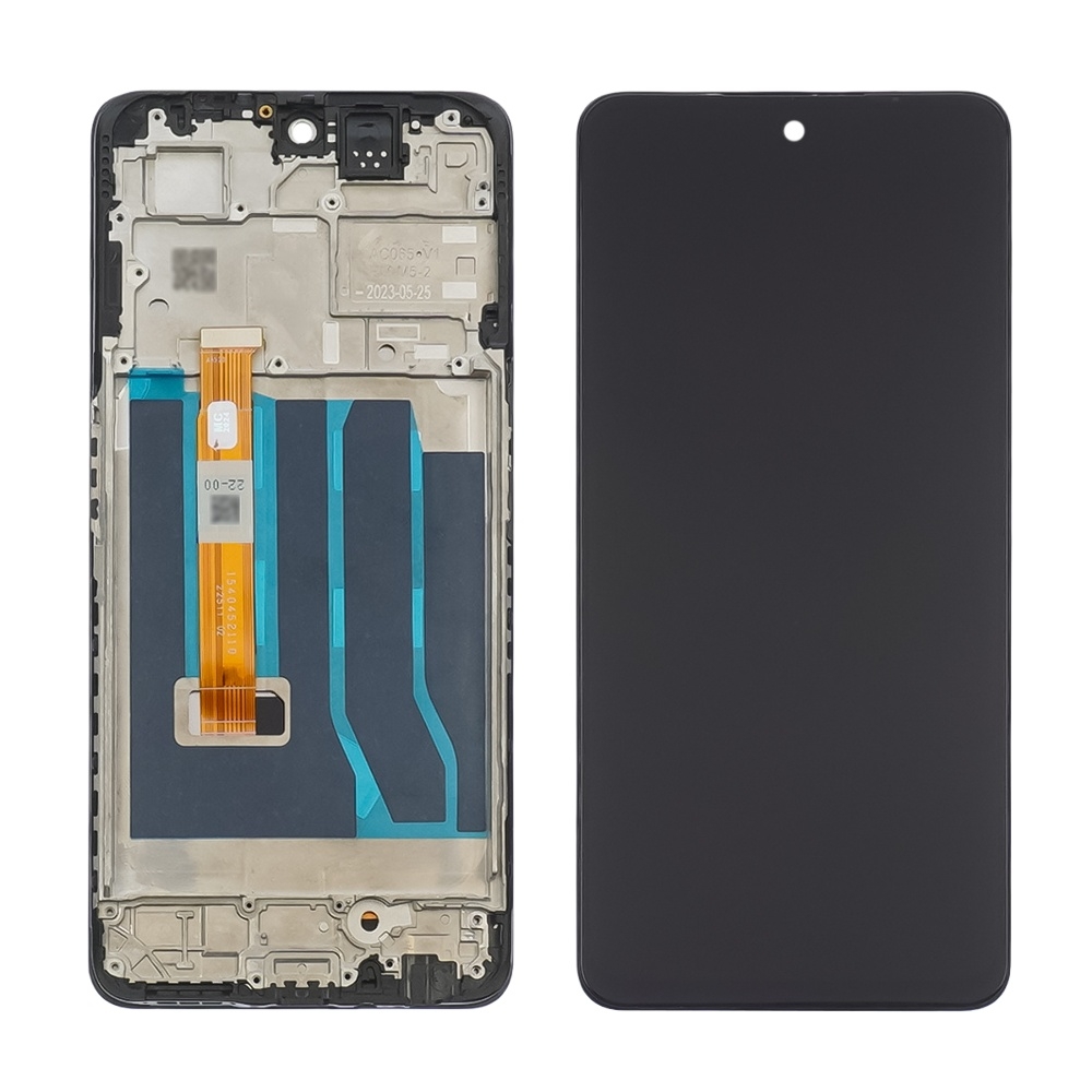 Дисплей Oppo A98 (5G), чорний | з тачскріном | в передній панелі | High Copy | дисплейный модуль, экран