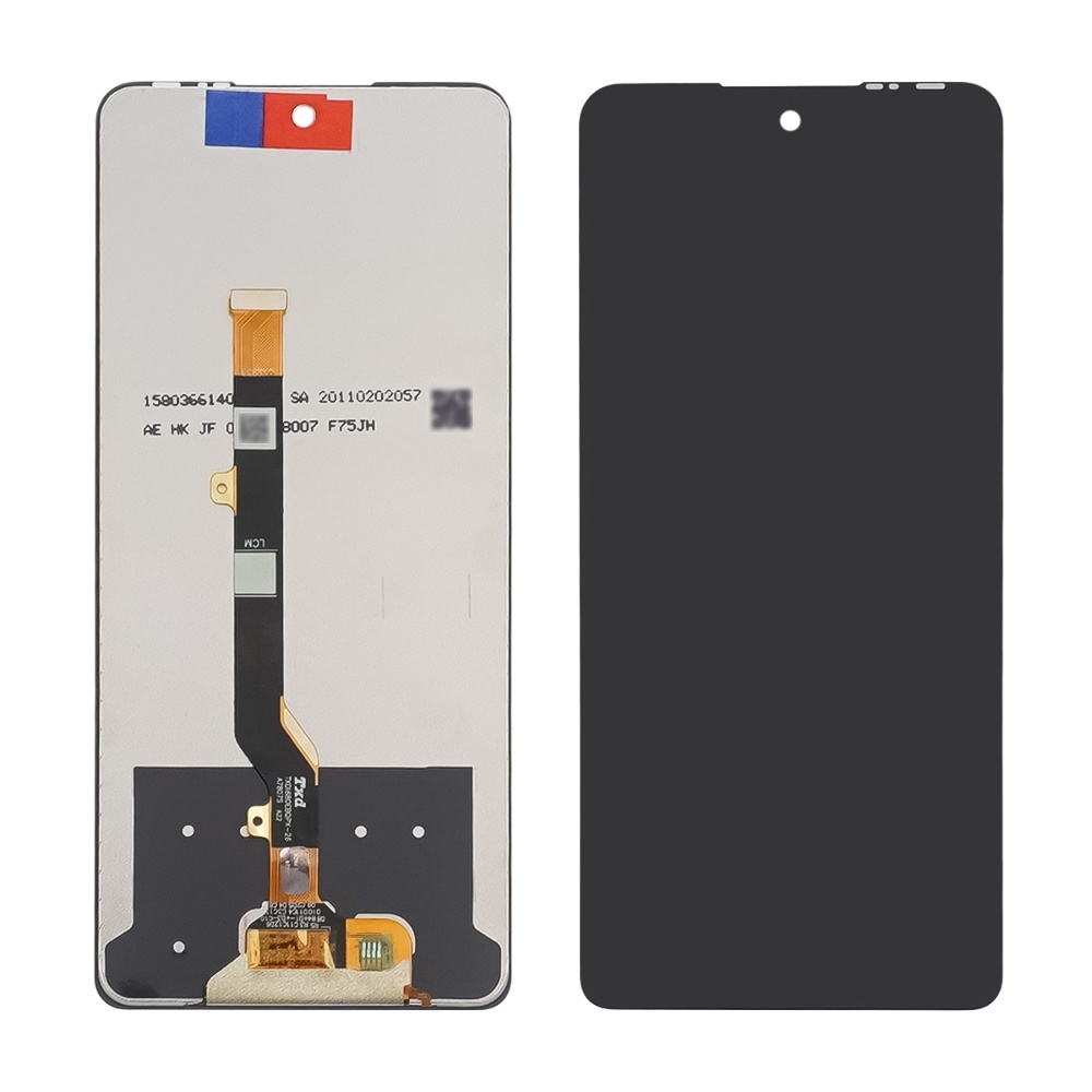 Дисплей Tecno Pova 5, LH7n, Spark 10 Pro, KI7, Infinix Hot 30, Note 30, чорний | з тачскріном | Original, Service Pack | дисплейный модуль, экран