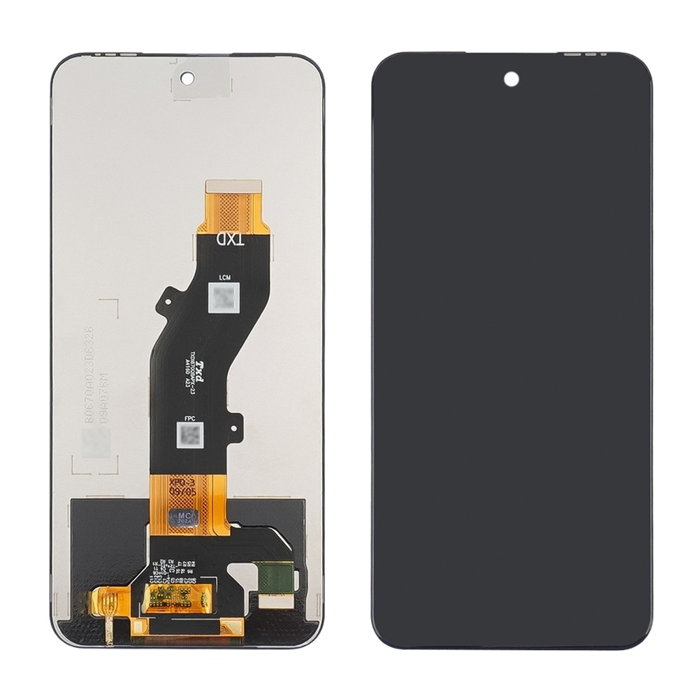 Дисплей Tecno Spark Go 1 (KL4), чорний | з тачскріном | High Copy | дисплейный модуль, экран