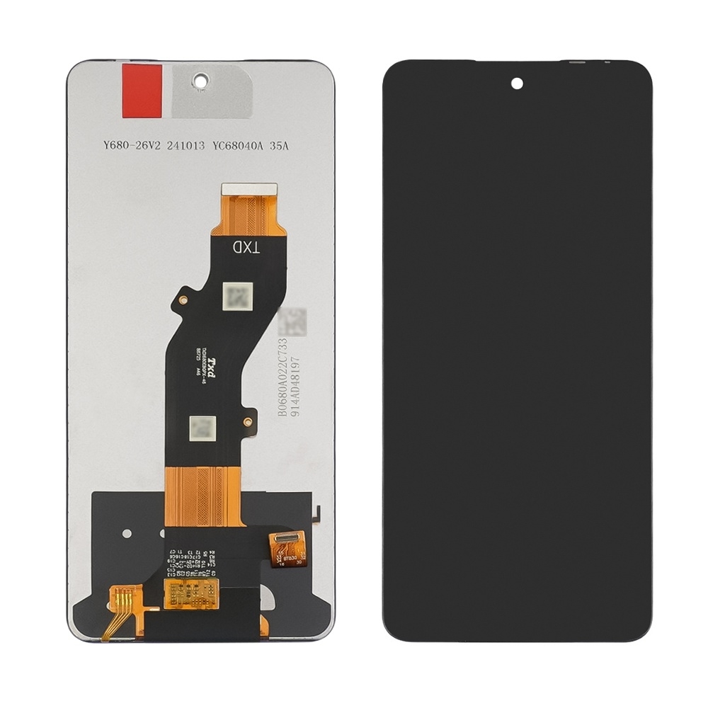 Дисплей Infinix Hot 50, чорний | з тачскріном | High Copy | дисплейный модуль, экран