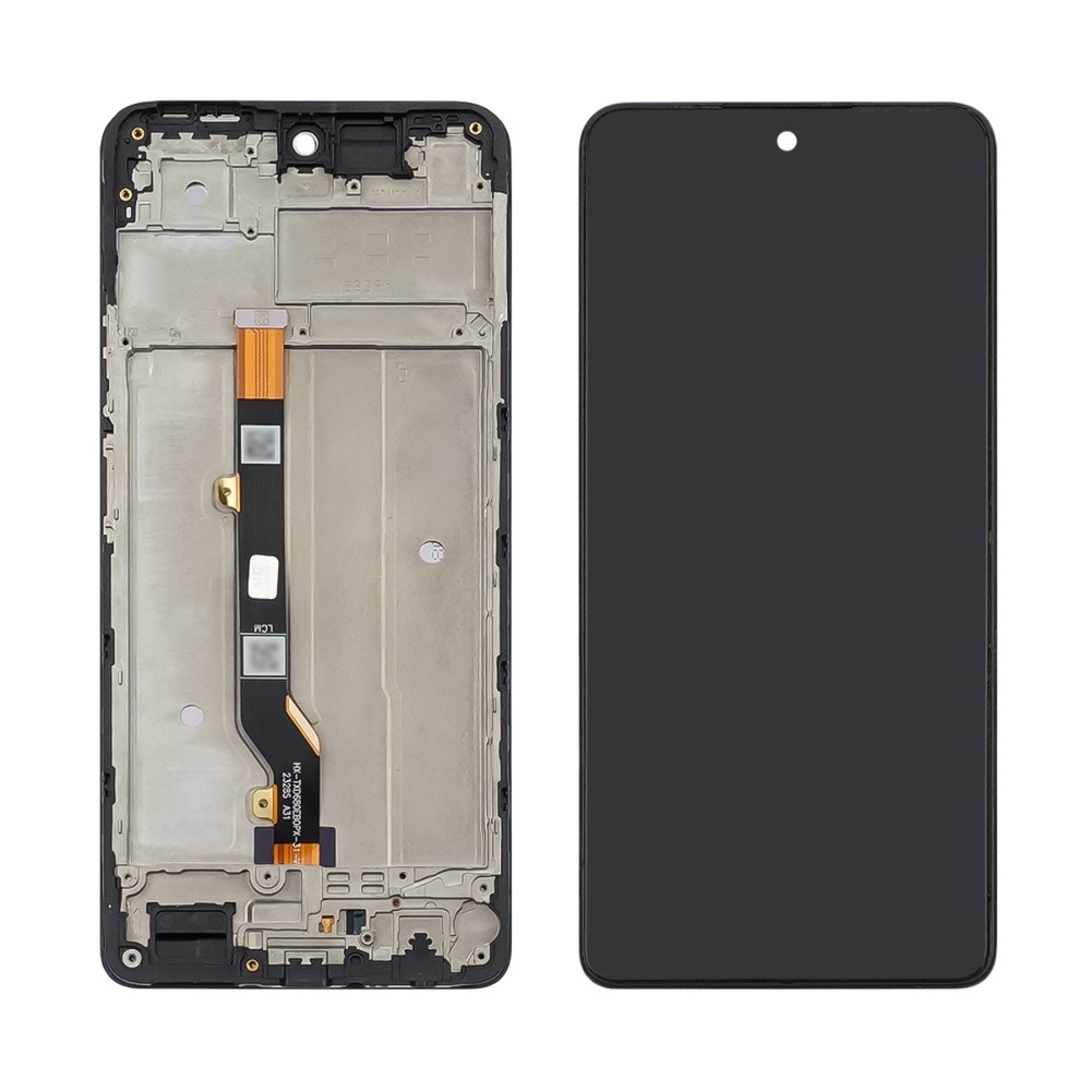 Дисплей Infinix Hot 40, X6836, Hot 40 Pro, X6837, чорний | з тачскріном | в передній панелі | High Copy | дисплейный модуль, экран