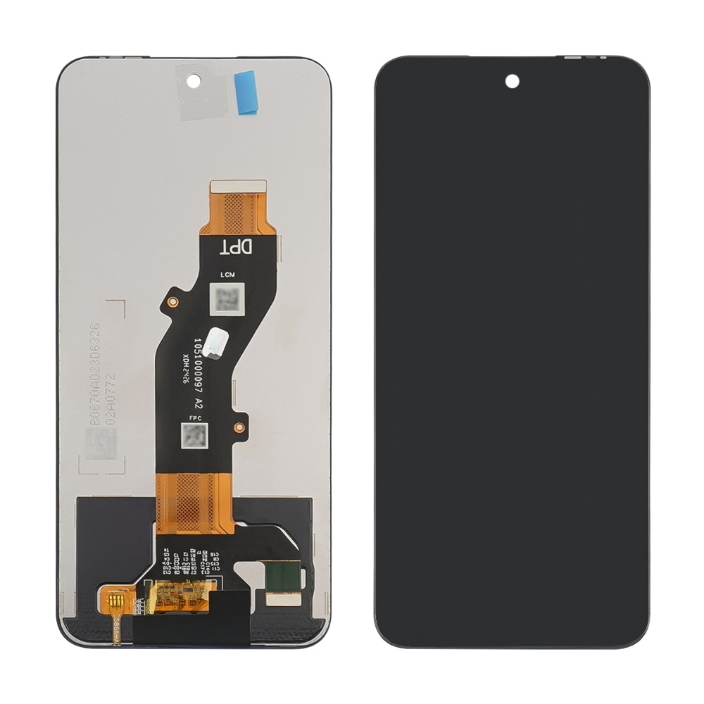 Дисплей Infinix Hot 50i, X6531, X6531B, Smart 9, X6532, чорний | з тачскріном | High Copy | дисплейный модуль, экран