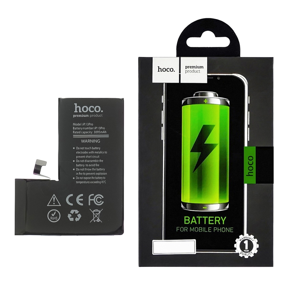 Акумулятор Apple iPhone 13 Pro, A2656, Hoco | 3-12 міс. гарантії | АКБ, батарея, аккумулятор