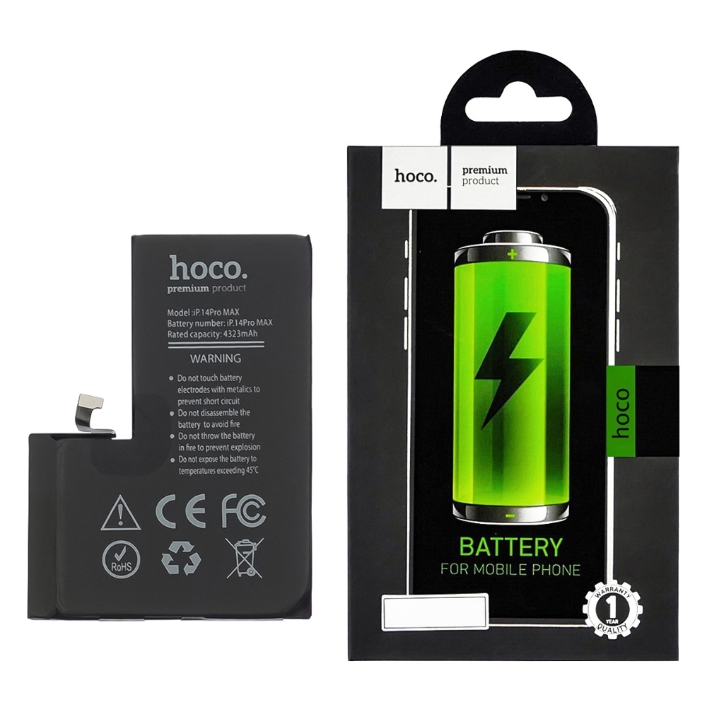 Акумулятор Apple iPhone 14 Pro Max, A2830, Hoco | 3-12 міс. гарантії | АКБ, батарея, аккумулятор