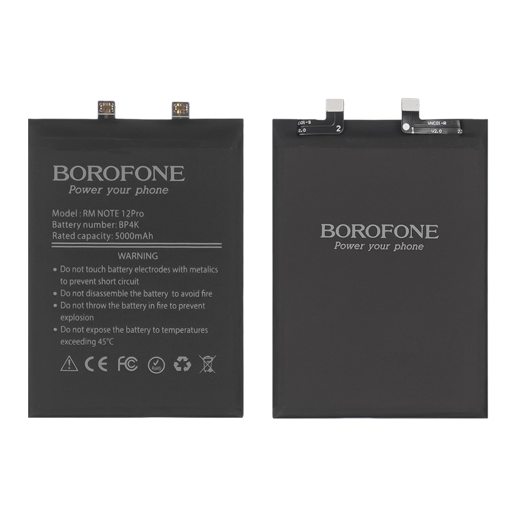 Акумулятор Xiaomi Poco X5 Pro, Redmi Note 12 Pro 5G, Redmi Note 12T, BP4K, Borofone | АКБ, батарея, аккумулятор