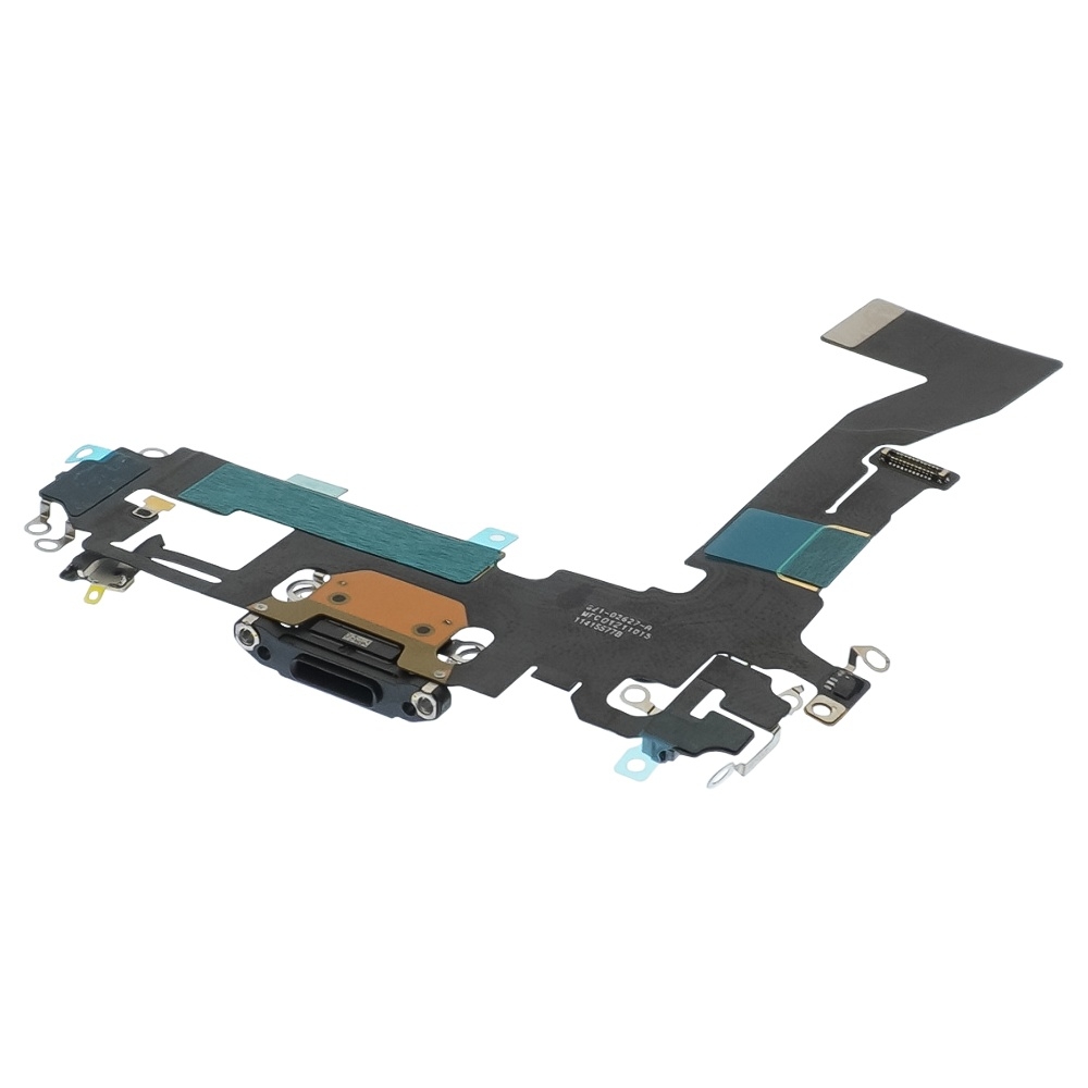 Шлейф Apple iPhone 12 с черным разъемом питания, с микрофоном Original