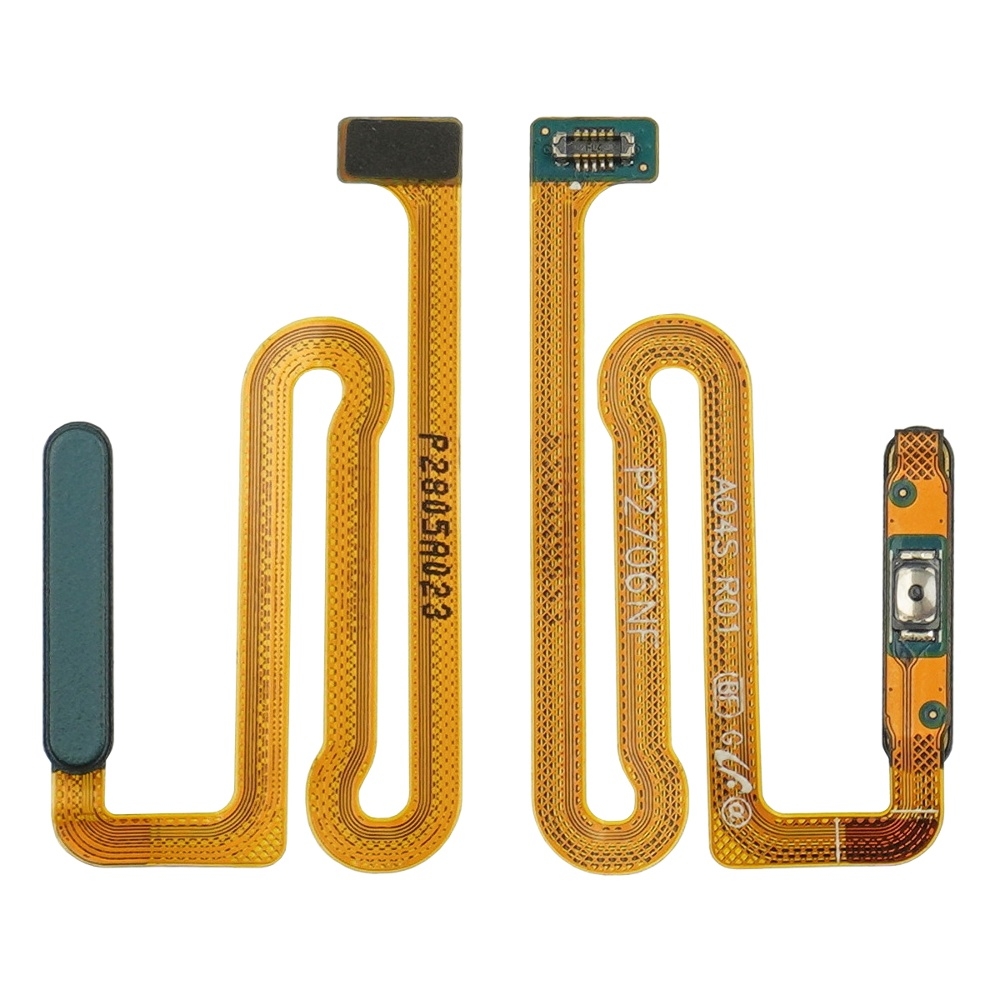 Шлейф Samsung SM-A047 Galaxy A04s с кнопкой вкл./выкл. и синим сканером отпечатка пальца