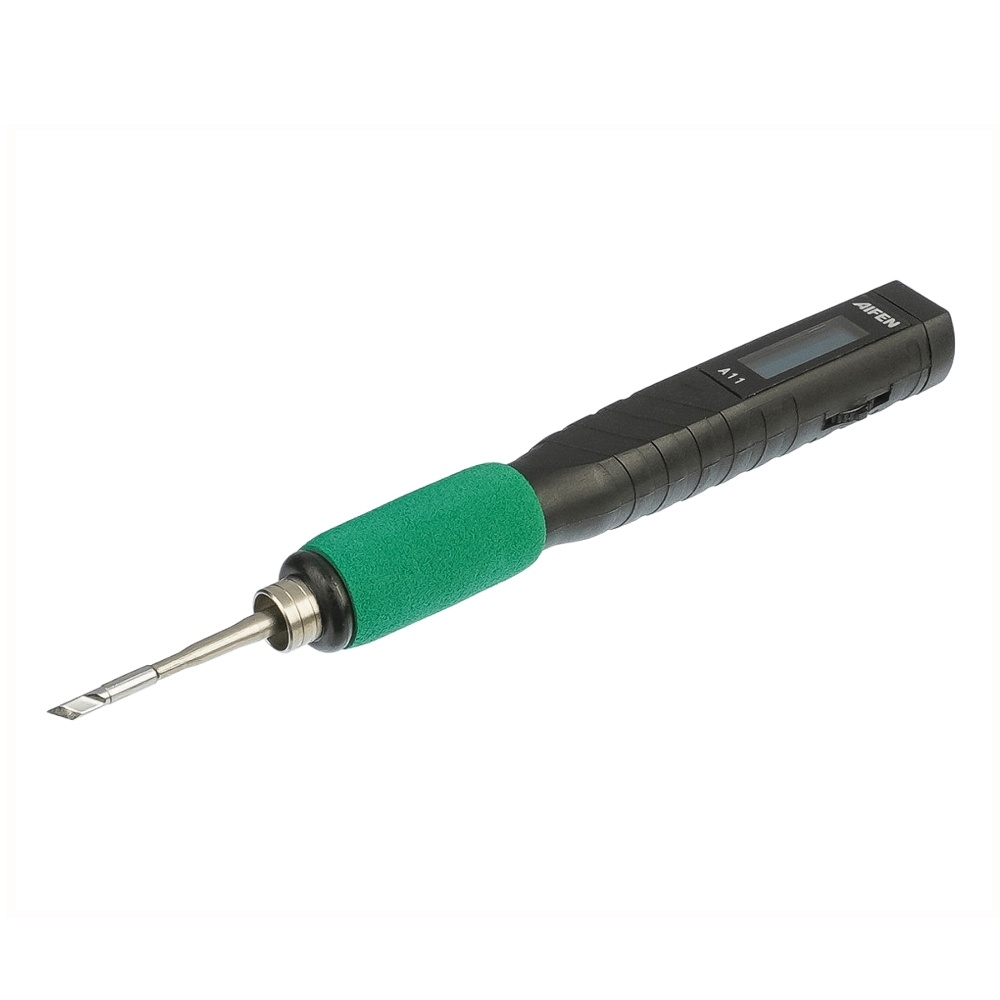 Паяльник прецизионный Aifen A11 портативный с жалом стандарта JBC 210 (питание от Type-C 5V/ 10W - 20V/ 75W, t 450 гр C)