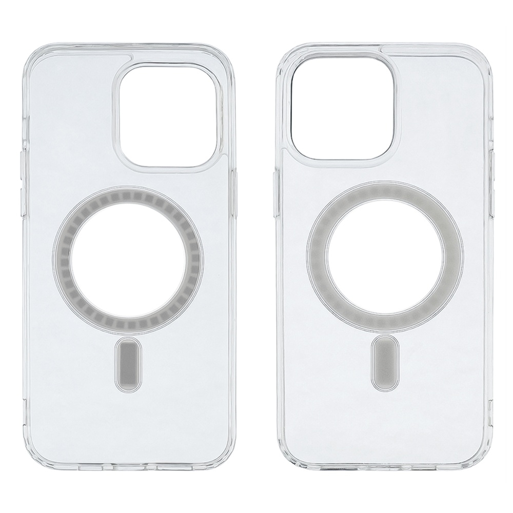 Чехол силиконовый Сlear Case MagSafe для Apple iPhone 13 Pro Max прозрачный