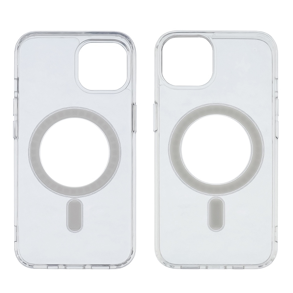 Чехол силиконовый Сlear Case MagSafe для Apple iPhone 13 прозрачный