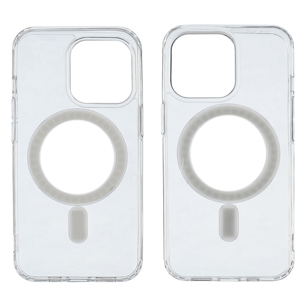 Чехол силиконовый Сlear Case MagSafe для Apple iPhone 16 Pro Max прозрачный