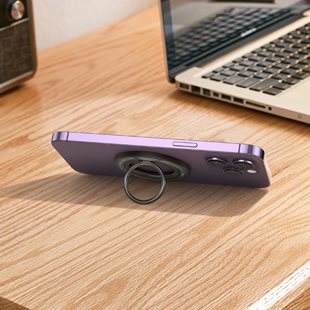 Магнитное кольцо держатель для телефона Hoco GH3 black