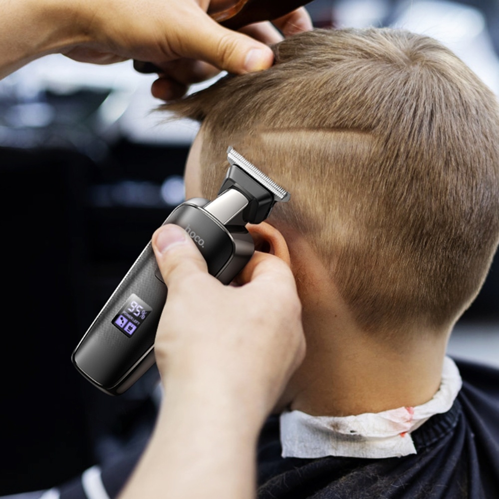 Машинка для стрижки волос Hoco HP23 black