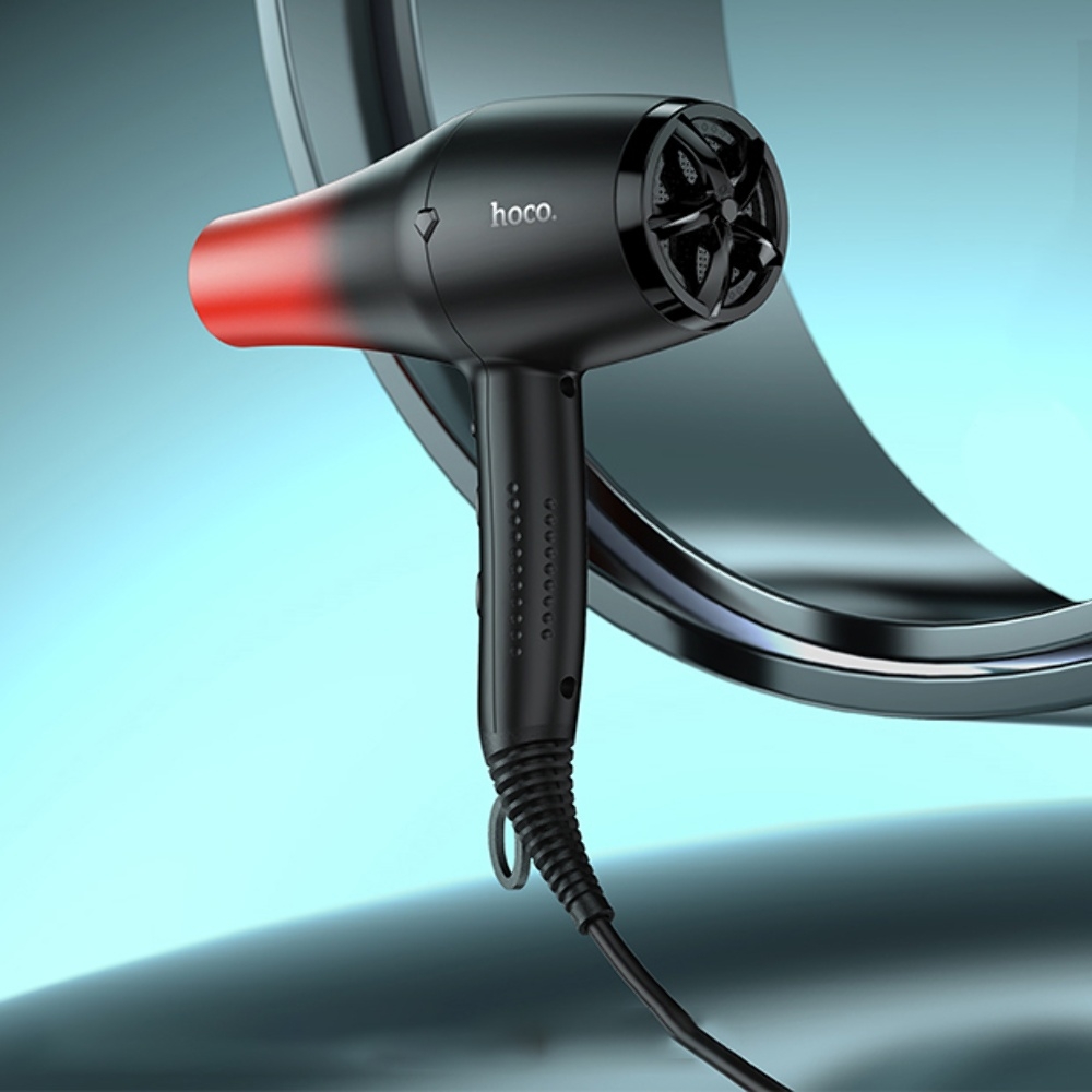 Фен для волос Hoco HP15 gradient red