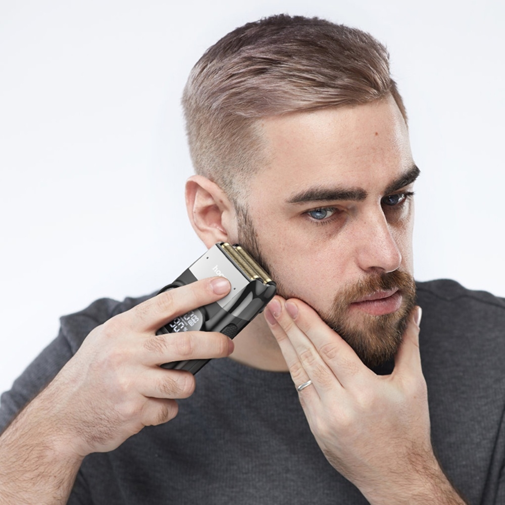 Электробритва шейвер Hoco HP30 2в1 black