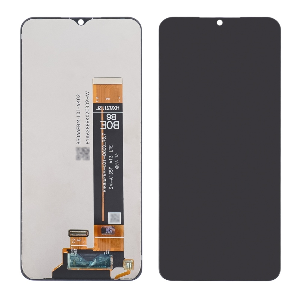 Дисплей Samsung SM-A135 Galaxy A13, SM-A137 Galaxy A13, SM-A236 Galaxy A23 5G, SM-M135 Galaxy M13, SM-M236 Galaxy M23, SM-M336 Galaxy M33, чорний | з тачскріном | Original, GX, BS066FBM-L01-D800_R5.7 | дисплейный модуль, экран
