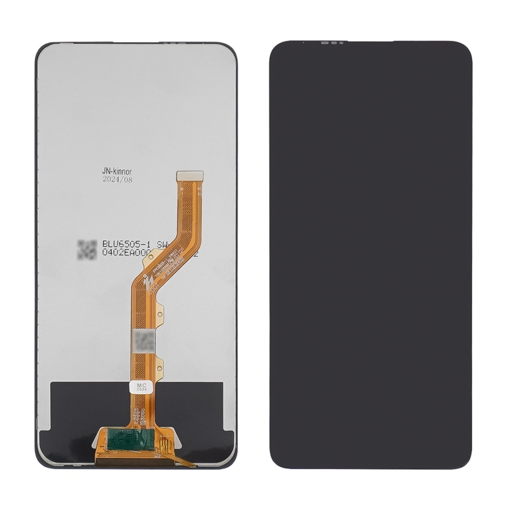 Дисплей Tecno Camon 15 Pro (CD8), чорний | з тачскріном | High Copy | дисплейный модуль, экран