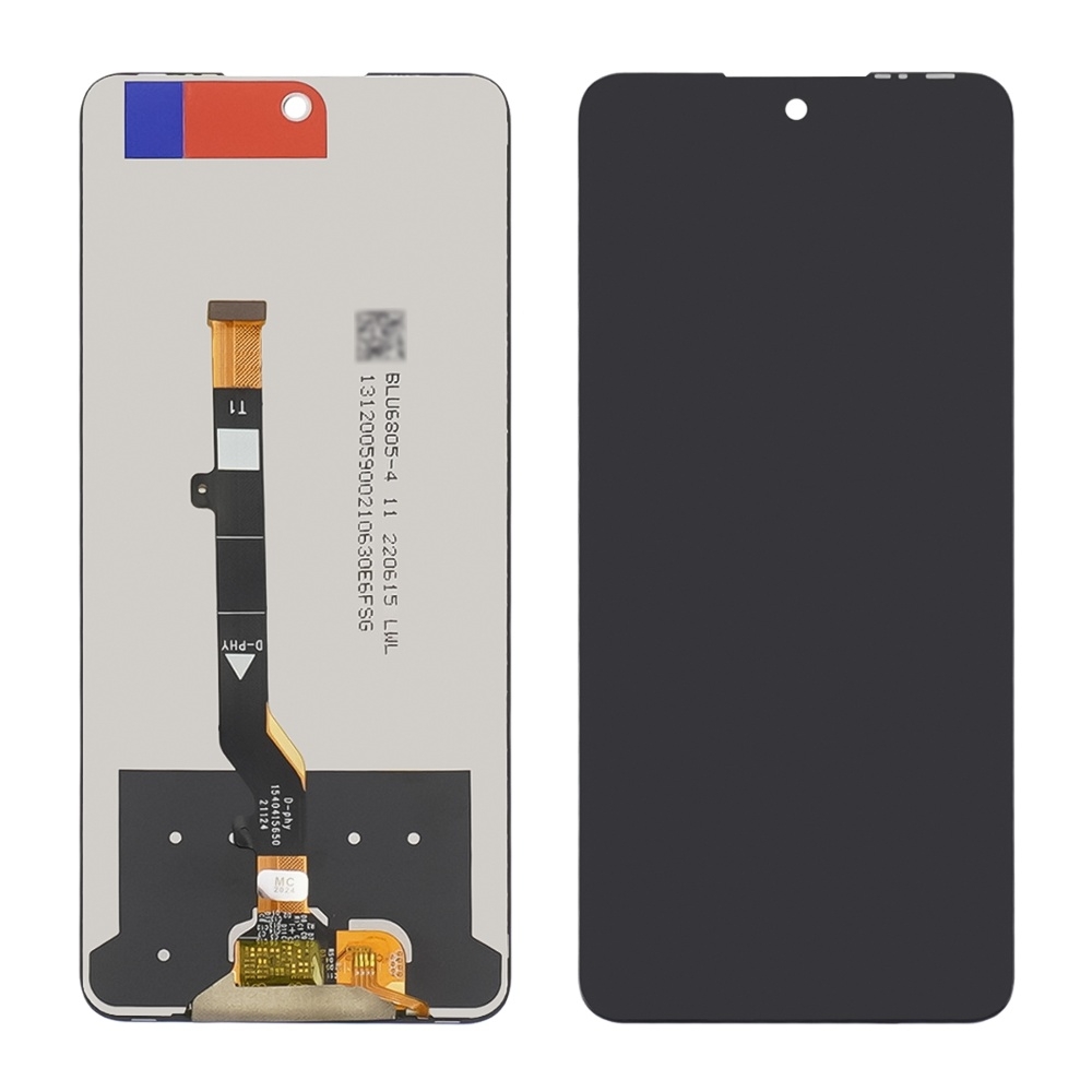 Дисплей Tecno Spark 8 Pro (KG8), чорний | з тачскріном | High Copy | дисплейный модуль, экран