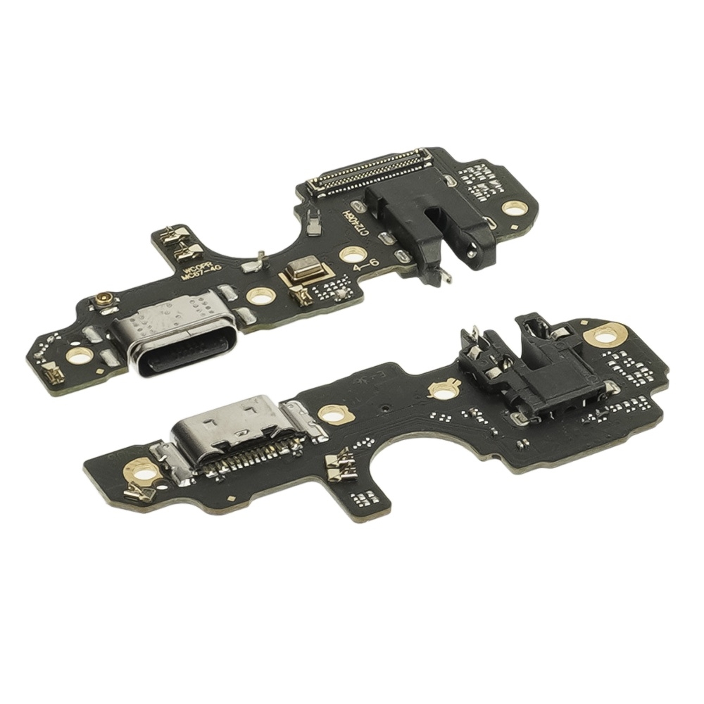 Плата зарядки Realme C67 (4G), шлейф коннектора зарядки, с микрофоном, High Copy