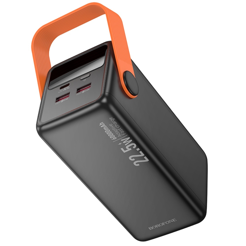 Power bank Borofone BJ66B 60000mAh 22.5W PD 20W black